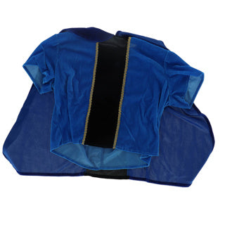 Pietenpak blauw cape 98-104 cm | 2 stuks