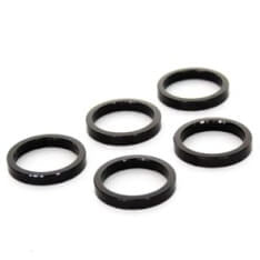 Bag A 5 Ball head filling ring 1.1 8 black 5mm spacer