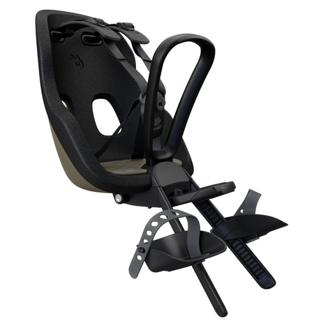 Thule yepp nexxt 2 mini - fietsstoeltje - voorzitje - deep khaki
