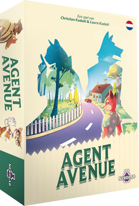 Asmodee bordspel agent avenue strategie spel voor kinderen.