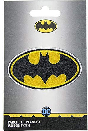 Batman patch geel zwart polyester