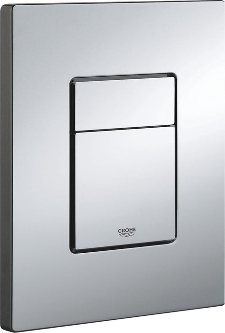 Grohe skate cosmopolitan bedieningspaneel toilet - dual flush - kunststof - spiegelend chroom