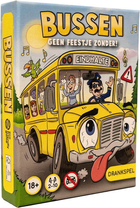 Merkloos sans marque bussen - geen feestje zonder! - drankspel - kaartspel - partyspel - 18+