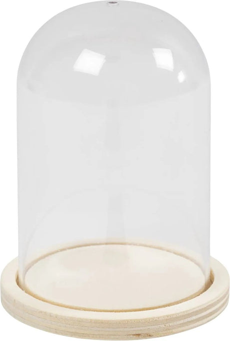 Creativ company cc stolp op houten voet 9,5x6 cm
