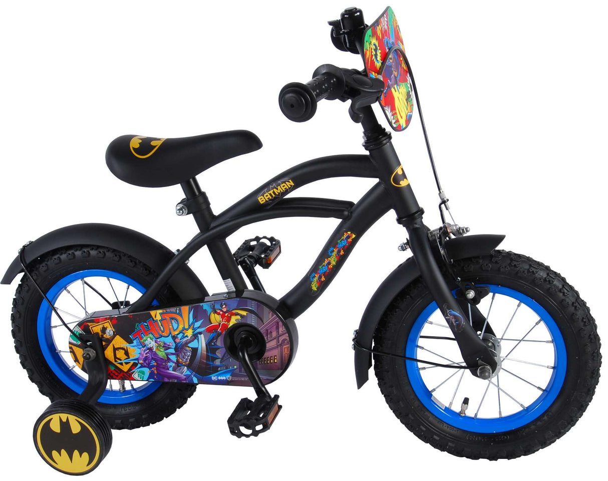 Batman Children's Bike 12 Black Yellow