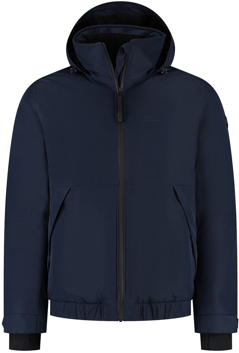 Kjelvik olle heren outdoorjas - donker blauw