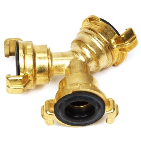 Gap Three Road Piece Brass