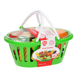 Play basket with fruit, 13dlg.