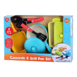 Play Grill Pans set avec des accessoires, 8DLG.