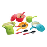 Spielen Sie Pans and Kitchen Accessoires Modern Play Set, 13DLG.