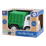 Playgo biobased vuilniswagen groen - 28cm