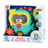 Spillt Bad Toy Spritzen Sigel mat Tauchen Goggles