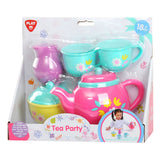Playgo theeservies bloemen speelset - 7dlg.