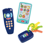 Jouez à Baby Toys Key, télécommande et téléphone, 3DLG.