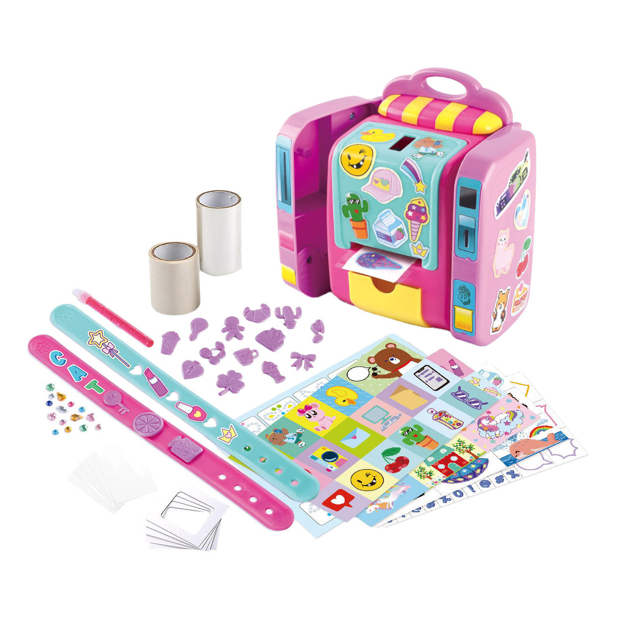 Play 2in1 Sticker Studio Deluxe Make Stickers, 100 Stickers