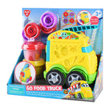 Play foodtruck kleiset, 2 kleipotjes