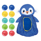 Play Bath Tars storer penguin with balls, 11dlg.