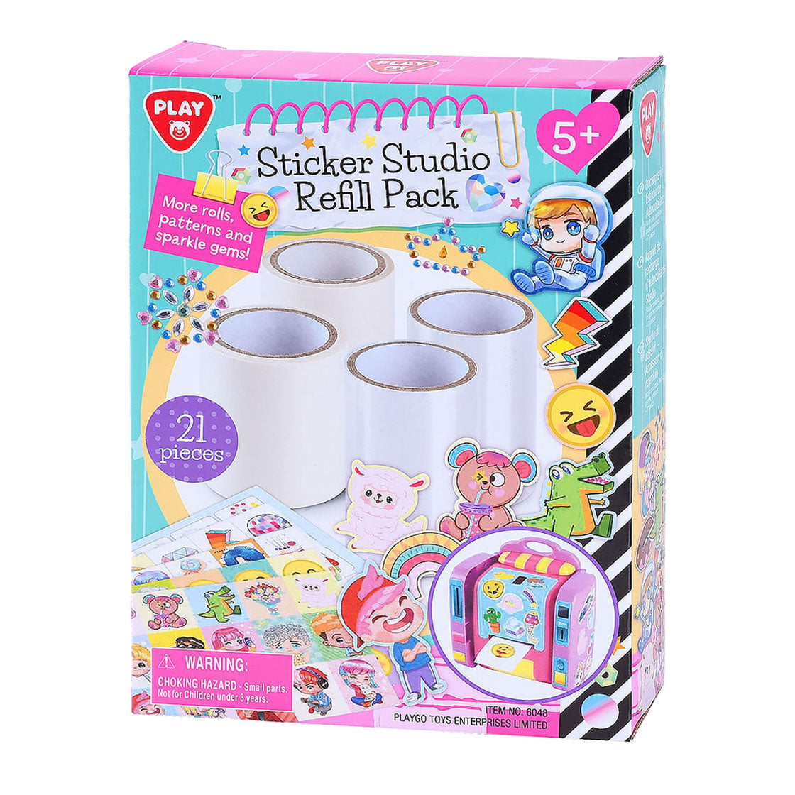 Playgo stickerstudio sticker navulling - 21st.