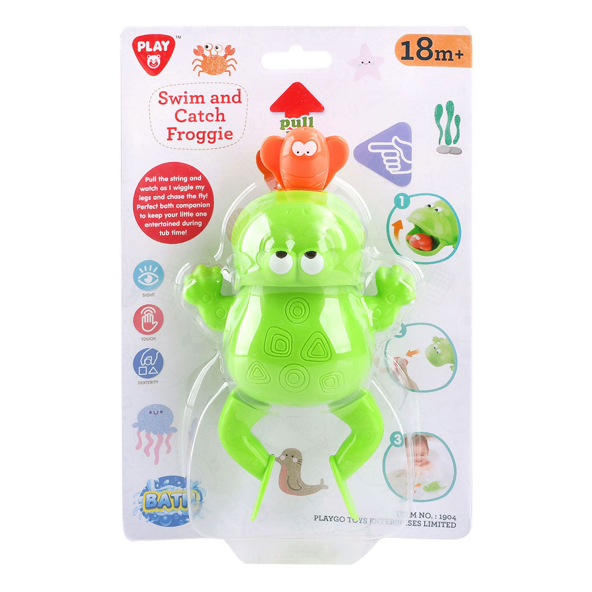 Spielen Sie Bad Toy Catch und Swim Frog, 2dlg.