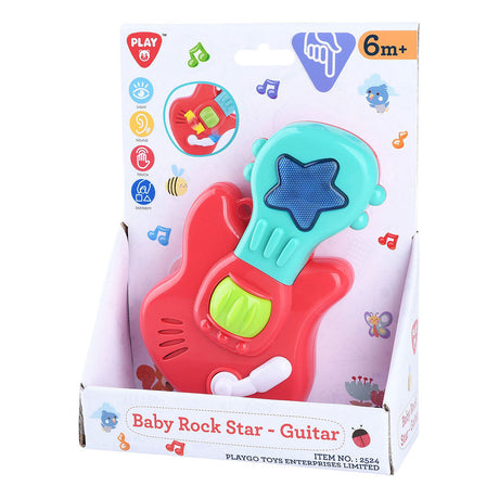 Playgo baby rock star gitaar klein