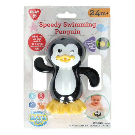 Playgo badspeelgoed speedy zwemmende pinguin