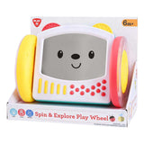Playgo activiteitenrol sensorisch speelgoed kleurrijk voor baby's.