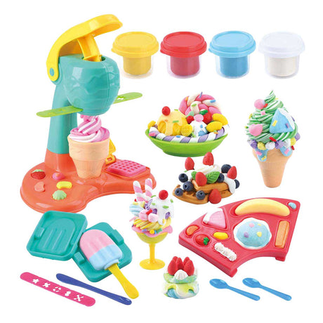 Playgo heerlijke ijsjes kleiset - 4 kleipotjes
