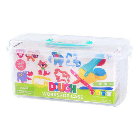 Playgo workshop koffer kleiset - 4 kleipotjes