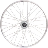 Bakhjul 28 Nexus 8 Rollerbrake Hub med silverfälg och rostfritt stål ekrar