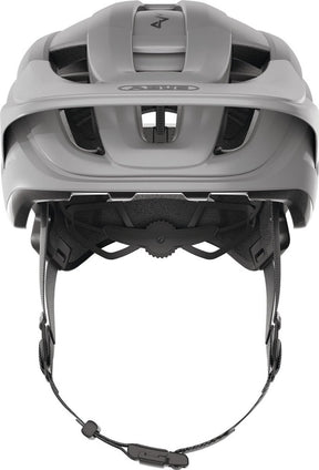 Abus fietshelm cliffhanger ti silver l - 57-61 cm - zilver - geschikt voor gebruik op mountainbikes - 365 g