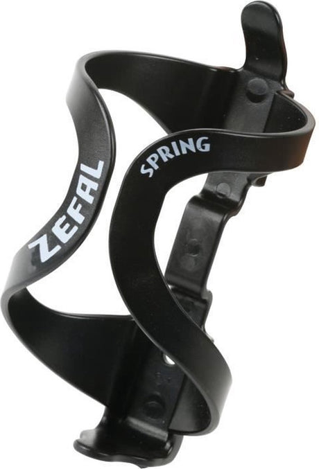 Zefal spring bidonhouder - thermoplastisch hars - licht flexibel - zwart