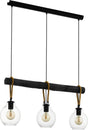 Eglo roding hanglamp - e27 - 88 cm - zwart bruin