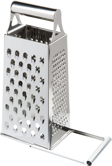 Westmark vierzijdige rasp met schuifsluiting, 4 snij- raspvlakken, hoogte: 26,4 cm, roestvrij staal, quattro, zilver, 11382270
