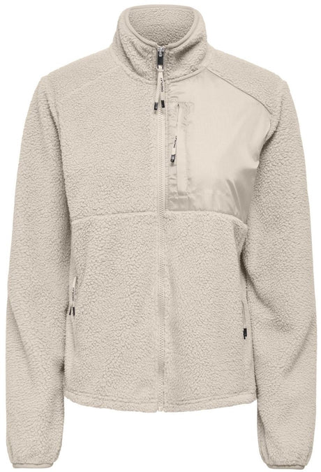 Only play - onproad hn fz ls fleece jck meisjes sporttrui