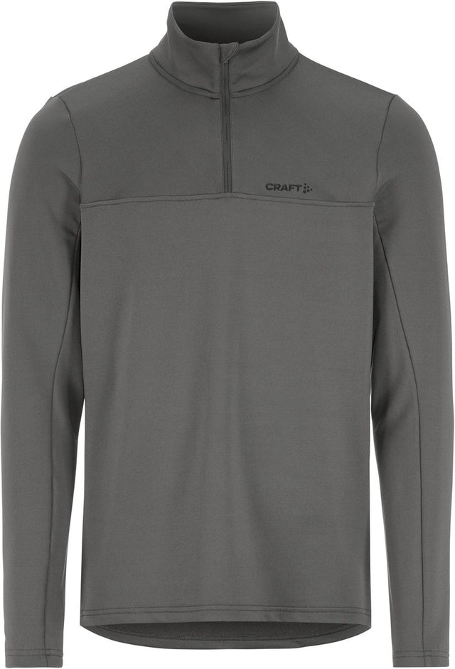 Craft gain midlayer longsleeve heren - graniet | maat: m