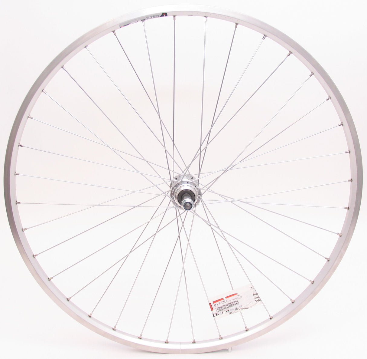 Baghjul 28 x 1 4 Zac19 Freewheel Solid Silver