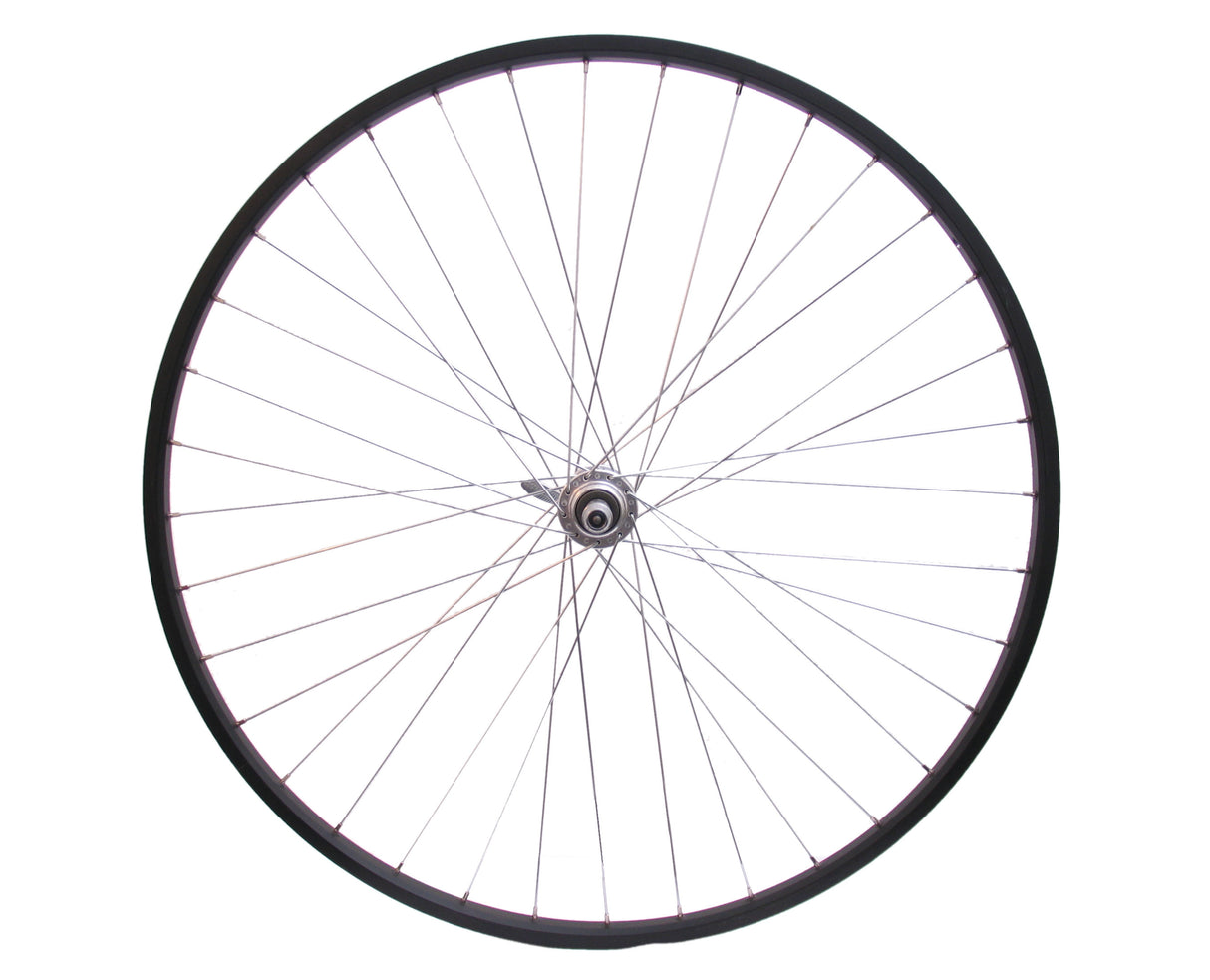 Baghjul 28 x 1 4 Aluminium Freewheel QR sort