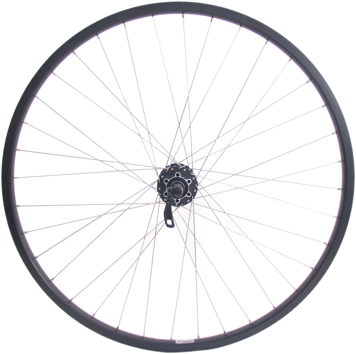 Ruota posteriore Shimano 28 29 622x19c Andra 30 bordo con FH-M525 8 9 Hub a 10 velocità per 6 bulloni Disco freno nero