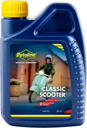 Putoline olie classic scooter 2 takt 1 liter