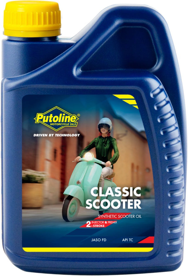 Putoline olie classic scooter 2 takt 1 liter