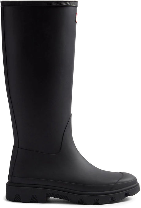 Hunter downpour tall boot unisex regenlaarzen - zwart