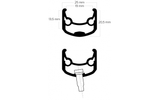 Sprednje kolo Shimano 26 559x19C ANDRA 30 platišča s FH-M525 Hub za 6 vijakov zavor