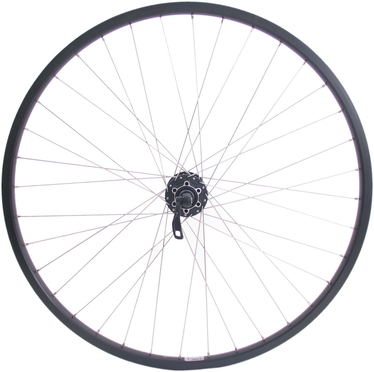 Shimano Zadní kolo 26 559x19C Andra 30 RIM s FH-M525 8 9 10 Speed ​​Hub pro 6 šroubů brzdový disk černé