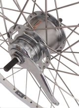 Shimano bakhjul 28 622 x 19C ZAC19 Rim med Nexus 7 Brake Hub Silver