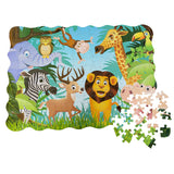 Vrolijke Dieren Legpuzzel XL 208st.