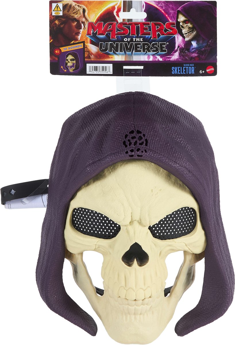Masters of the universe skeletor masker met licht geluid