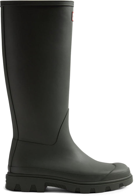Hunter downpour tall boot unisex regenlaarzen - donkergroen 44