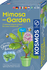 Kosmos mimosa garden – experimenteerset – kweek je eigen gevoelige plant – inclusief kweekpot, aarde en zaden – plant die reageert op aanraking