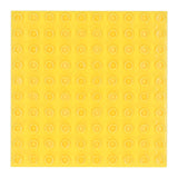 Bouwplaat geel - 16x16cm