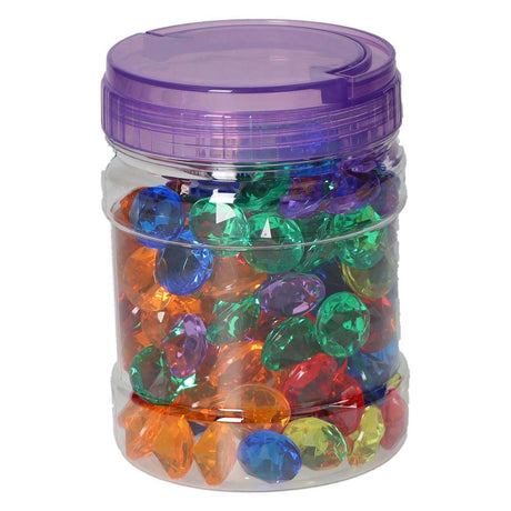 Transparante kleine diamanten - 144dlg